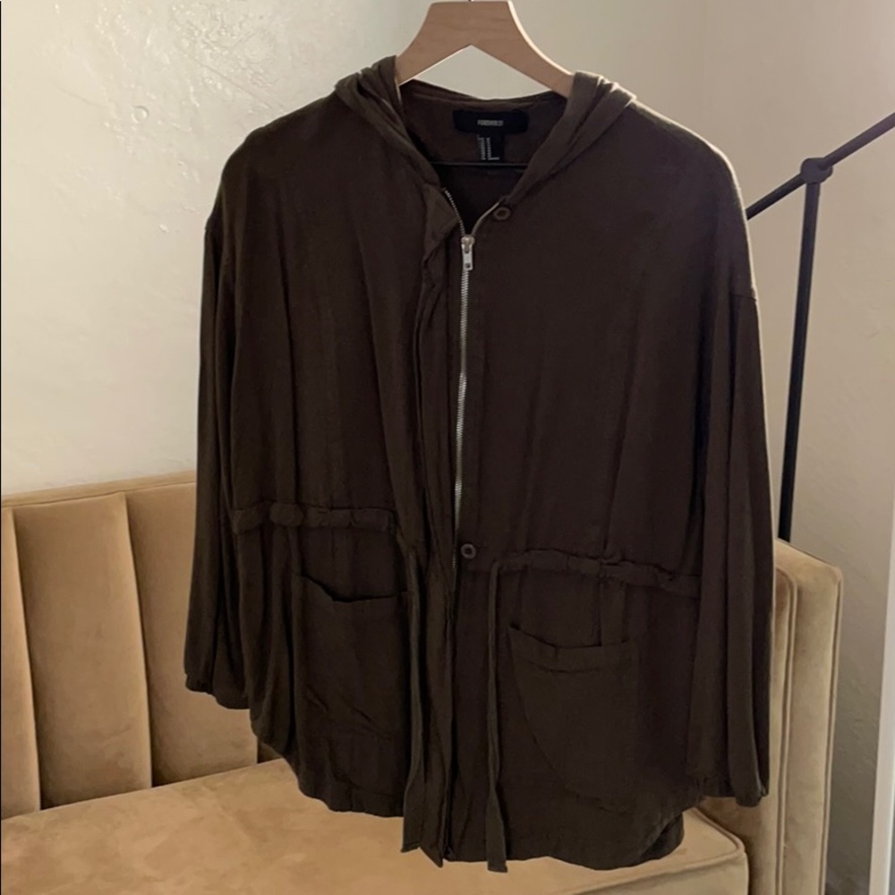 army green jacket